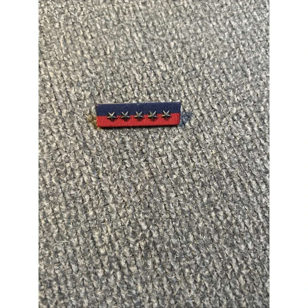 VTG US MILITARY ROTC RIBBON BAR SCABBARD & BLADE SOCIETY 3/8